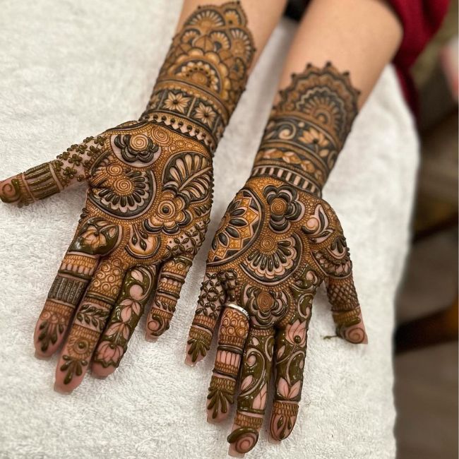 Hartalika Teej mehendi Design